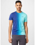 HOLLISTER Tricou bleumarin / turcoaz / cyan / negru - Pled.ro