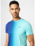 HOLLISTER Tricou bleumarin / turcoaz / cyan / negru - Pled.ro