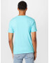 HOLLISTER Tricou 'BLUEDE' turcoaz - Pled.ro