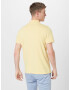 HOLLISTER Tricou 'CHAIN' galben / alb - Pled.ro