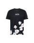 HOLLISTER Tricou 'CHERRY BLOSSOM' portocaliu pastel / roz pastel / negru / alb - Pled.ro