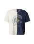 HOLLISTER Tricou crem / bleumarin / galben curry - Pled.ro