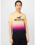 HOLLISTER Tricou crem / roz neon / negru - Pled.ro