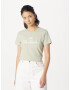 HOLLISTER Tricou 'DESERT SAGE' verde pastel / alb - Pled.ro