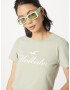 HOLLISTER Tricou 'DESERT SAGE' verde pastel / alb - Pled.ro