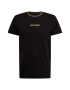 HOLLISTER Tricou galben auriu / negru / alb - Pled.ro