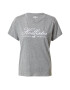 HOLLISTER Tricou gri amestecat / alb - Pled.ro