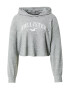 HOLLISTER Tricou gri amestecat / alb - Pled.ro