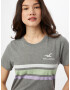 HOLLISTER Tricou gri amestecat / verde deschis / mov deschis / alb - Pled.ro