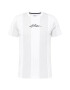 HOLLISTER Tricou gri deschis / negru / alb - Pled.ro