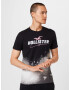 HOLLISTER Tricou gri deschis / roz deschis / negru / alb - Pled.ro