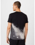 HOLLISTER Tricou gri deschis / roz deschis / negru / alb - Pled.ro