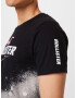 HOLLISTER Tricou gri deschis / roz deschis / negru / alb - Pled.ro