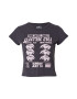 HOLLISTER Tricou gri metalic / roz - Pled.ro