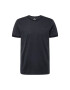 HOLLISTER Tricou gri / negru - Pled.ro