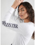 HOLLISTER Tricou 'ICONIC' albastru închis / alb - Pled.ro