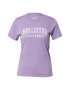 HOLLISTER Tricou lila / alb - Pled.ro