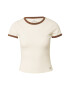 HOLLISTER Tricou maro / alb - Pled.ro