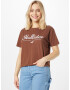 HOLLISTER Tricou maro / alb - Pled.ro