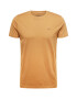 HOLLISTER Tricou maro caramel - Pled.ro