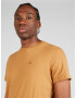 HOLLISTER Tricou maro caramel - Pled.ro