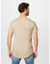 HOLLISTER Tricou maro deschis / gri - Pled.ro