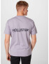 HOLLISTER Tricou mov liliachiu / negru - Pled.ro