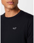 HOLLISTER Tricou negru / alb - Pled.ro