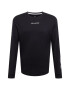 HOLLISTER Tricou negru / alb - Pled.ro