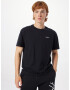 HOLLISTER Tricou negru / alb - Pled.ro