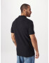 HOLLISTER Tricou negru / alb - Pled.ro