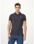 HOLLISTER Tricou negru / alb - Pled.ro