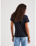 HOLLISTER Tricou negru / alb - Pled.ro