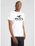 HOLLISTER Tricou negru / alb - Pled.ro