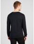 HOLLISTER Tricou negru / alb - Pled.ro