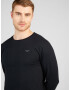 HOLLISTER Tricou negru / alb - Pled.ro