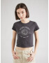 HOLLISTER Tricou negru / alb - Pled.ro