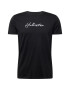 HOLLISTER Tricou negru / alb - Pled.ro