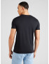 HOLLISTER Tricou negru / alb - Pled.ro