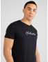 HOLLISTER Tricou negru / alb - Pled.ro