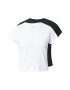 HOLLISTER Tricou negru / alb - Pled.ro