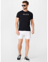 HOLLISTER Tricou negru / alb - Pled.ro