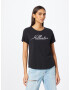 HOLLISTER Tricou negru / alb - Pled.ro