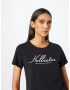 HOLLISTER Tricou negru / alb - Pled.ro