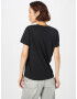 HOLLISTER Tricou negru / alb - Pled.ro