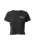 HOLLISTER Tricou negru / alb - Pled.ro