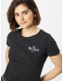 HOLLISTER Tricou negru / alb - Pled.ro