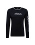 HOLLISTER Tricou negru / alb - Pled.ro