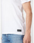 HOLLISTER Tricou negru / alb - Pled.ro