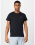 HOLLISTER Tricou negru / alb - Pled.ro